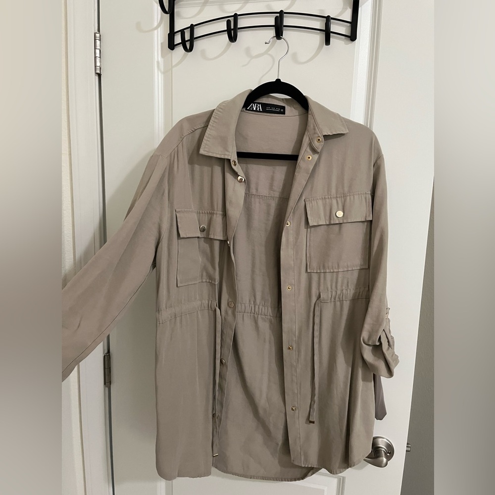 Zara Light Tan Jacket